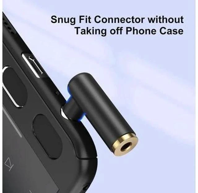 Alt view image 2 of 6 - Right Angle 3.5mm TRRS Audio Adapter, 1/8 Inch Stereo Male to Female Headphone Connector Black for Headsets, Tablets, MP3 Players, Game Controllers & Speakers
