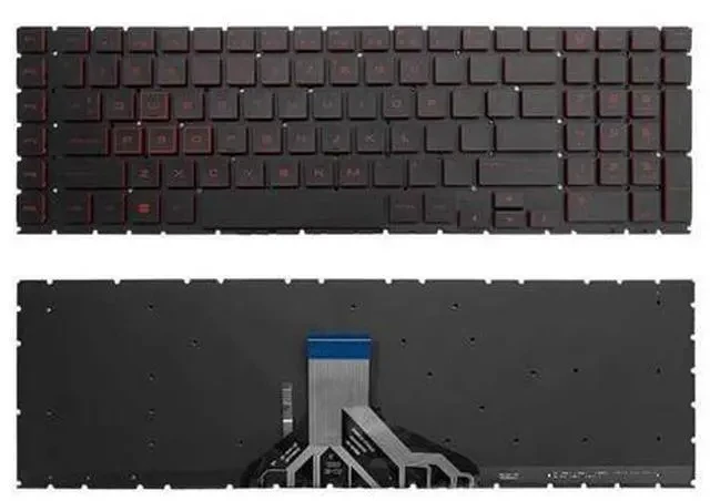 Alt view image 2 of 5 - Keyboard for HP OMEN 5 Plus 6 Plus OMEN 17-CB TPN-C144 US RGB Backlit Laptop