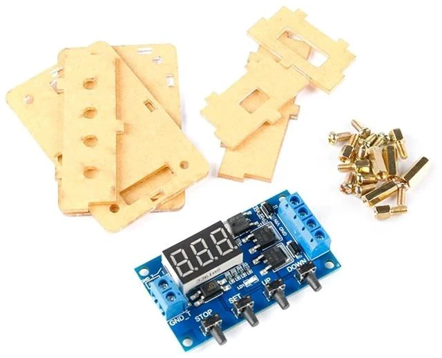 Alt view image 4 of 5 - ZK-J06 Dual MOS Tube Timing Delay Switch Circuit 12V-24V for Automation Control, Replaces Relay Modules