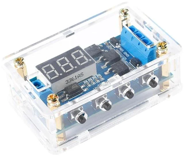 Alt view image 2 of 5 - ZK-J06 Dual MOS Tube Timing Delay Switch Circuit 12V-24V for Automation Control, Replaces Relay Modules