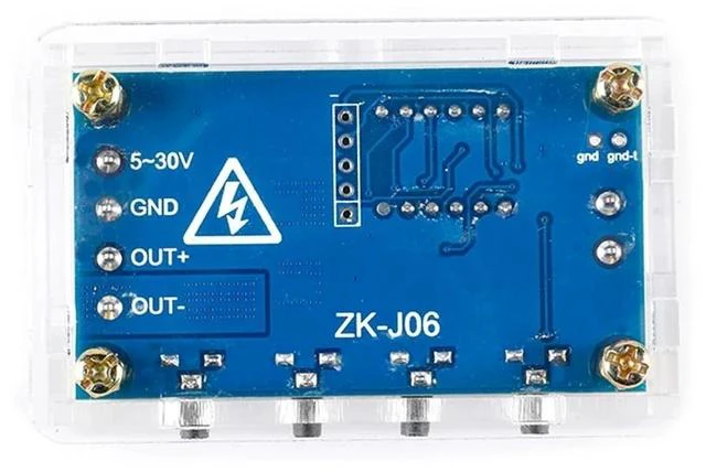Alt view image 3 of 5 - ZK-J06 Dual MOS Tube Timing Delay Switch Circuit 12V-24V for Automation Control, Replaces Relay Modules