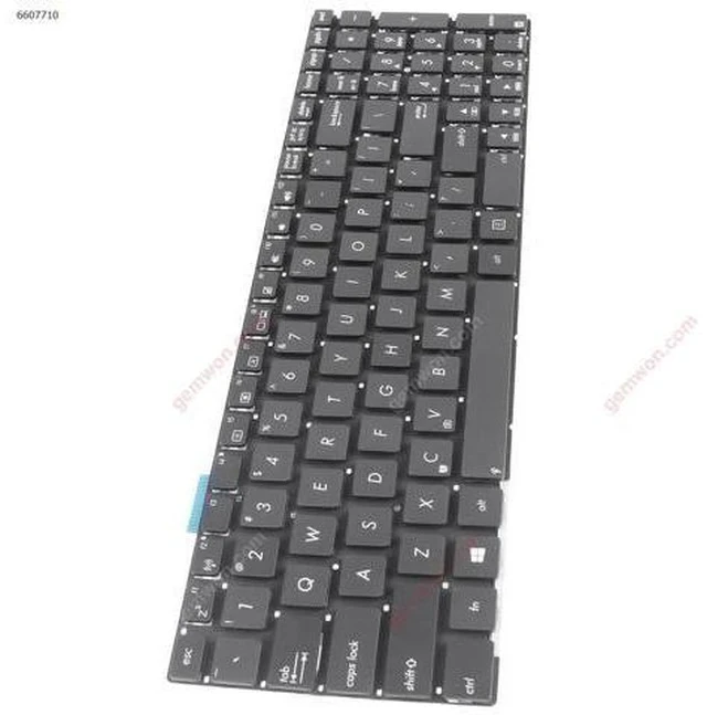 Alt view image 2 of 5 - US Keyboard for ASUS N56 N56V U500VZ N76 N76VM N76VJ BLACK With foil no FRAME