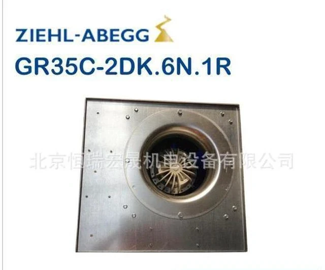 Alt view image 3 of 3 - GR35C-2DK.6N.1R brand new original authentic ziehl-abegg ABB cooling fan 3.9A 200W 400V Axial fan