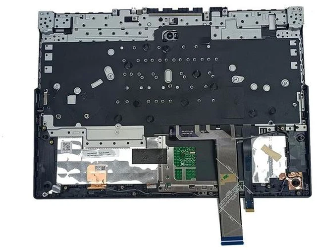 Alt view image 2 of 7 - Replacement for Lenovo Legion 5-15ACH6 82JW Laptop Upper Top Cover Case Palmrest Backlit US Keyboard Touchpad Assembly Part 5CB1C93036