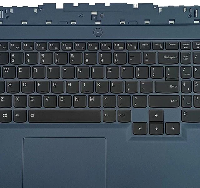 Alt view image 6 of 7 - Replacement for Lenovo Legion 5-15ACH6 82JW Laptop Upper Top Cover Case Palmrest Backlit US Keyboard Touchpad Assembly Part 5CB1C93036