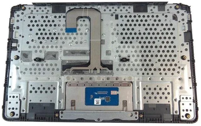 Alt view image 2 of 7 - for HP Chromebook 14 G5 Upper Palmrest Case with Keyboard Trackpad L14354-001 L14355-001