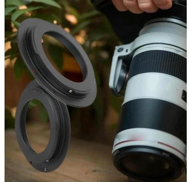 Alt view image 3 of 4 - M42 Screw Lens Adapter Ring, Universal Mount for M42 Thread Lens to Canon EOS EF EF-S Camera Body Bayonet Adapter