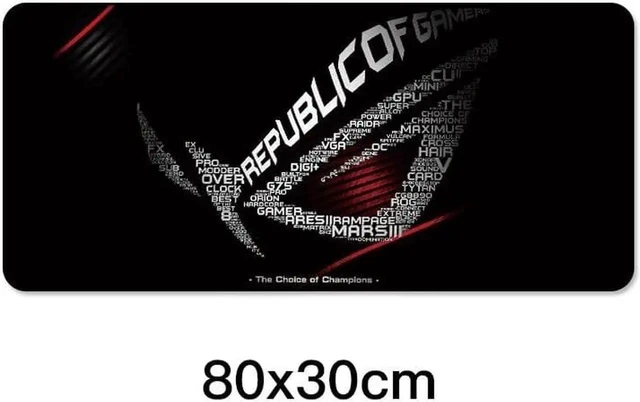 Alt view image 2 of 6 - Game Mouse Pad Mat Laptop Gaming Mousepad Anti-slip Natural Rubber Office Notebook Pad