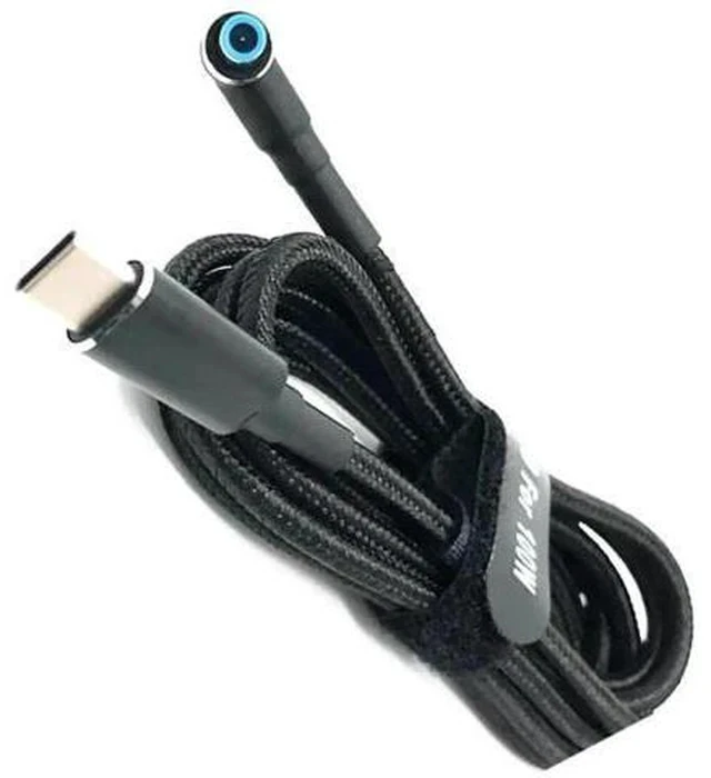Alt view image 2 of 4 - 100W PD USB-C to DC 4.5×3.0mm Laptop Charging Converter Cable, Type-C PD to DC Power Adapter Cord