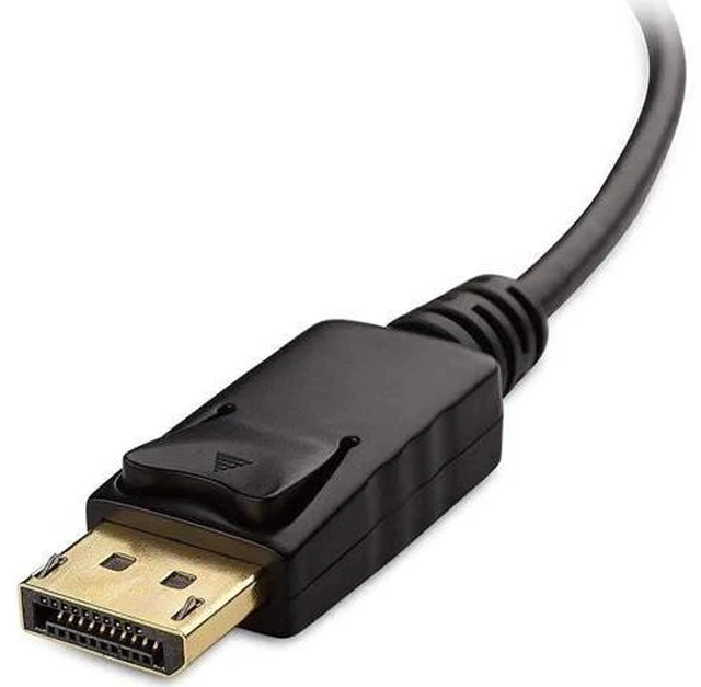 Alt view image 4 of 7 - Black Unidirectional DP Male to HDMI Female Adapter, DisplayPort to HDMI Converter for DP Laptops Desktops GPUs Connect to HDMI Monitor TV Projector