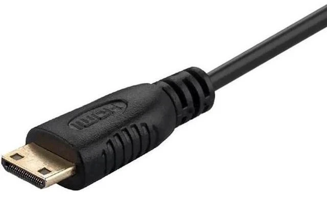 Alt view image 3 of 3 - Active Mini HDMI to VGA Video Converter Adapter with 3.5mm Audio Cable, Mini HDMI Male to VGA Female for Camera Tablet Graphics Card Camcorder