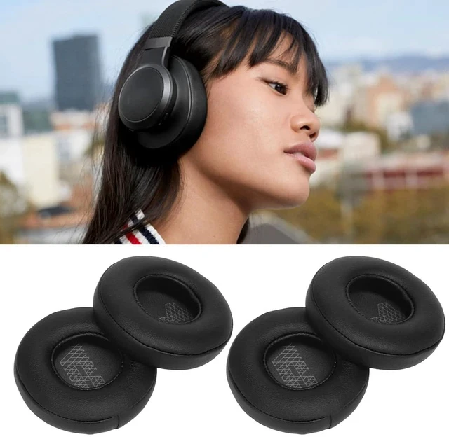 Alt view image 4 of 7 - Replacement Earpads for Live 400BT 460NC Headphones, 2 Pairs Noise Isolation Memory Foam Ear Cushions Cover for 400BT 460NC, Ear Pads Cushions Replacement