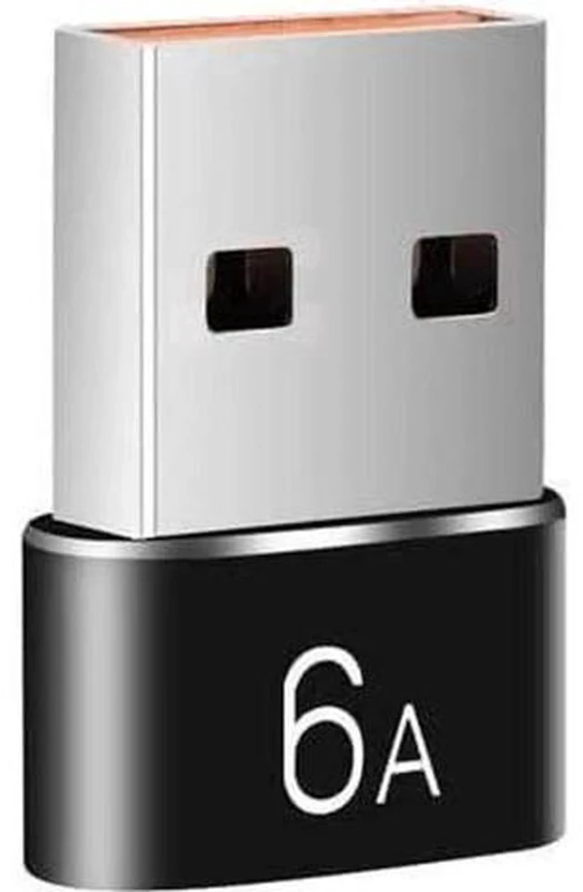 Alt view image 6 of 7 - 3 Pack USB-C to USB Adapter, Type-C Male to USB-A Female Converter, Fast Transfer Connector for Phones & Laptops