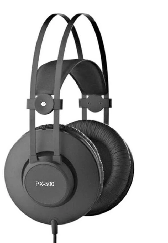 Main image of Professional Wired Monitoring Headphones Over-Ear Studio Monitor with Noise Isolation, Balanced Tri-Frequency Sound, for PC / Recording / Live Streaming - black