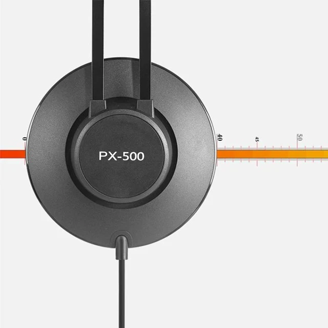 Alt view image 5 of 6 - Professional Wired Monitoring Headphones Over-Ear Studio Monitor with Noise Isolation, Balanced Tri-Frequency Sound, for PC / Recording / Live Streaming - black