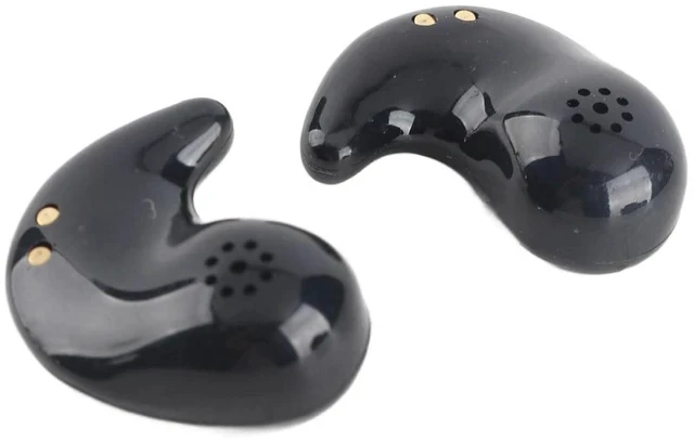 Alt view image 6 of 6 - Stereo Earbuds - 30mAh Earbuds with 300mAh Charging Case,for Entertainment, Work, Study, Sleep, Comfortable Design (Black)