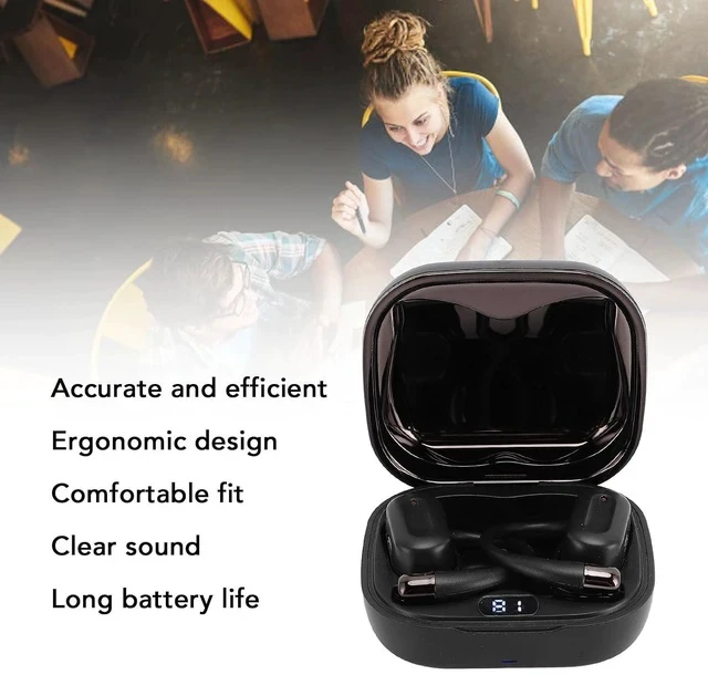 Alt view image 3 of 7 - Language Translator Earbuds, Bluetooth 5.4 Noise Reduction Language Translator Supports 133 Languages Real Time Translation, with APP, Perpetual Use