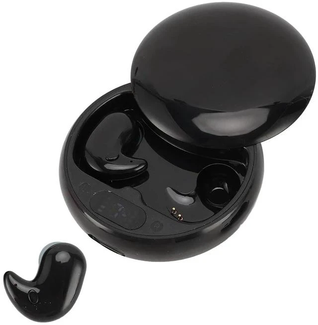 Main image of Language Translator Earbuds in Real Time, Two Way Translator Device with APP for 144 Languages, Voice Translator for Travel, Learning, Business (Black)