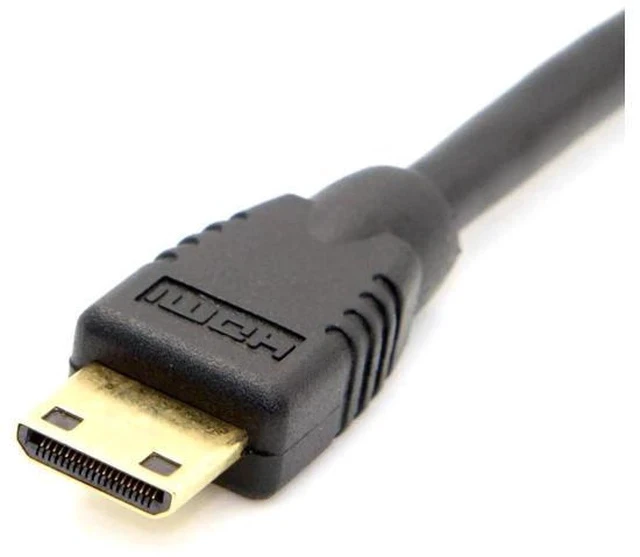 Alt view image 3 of 7 - Mini HDMI Male to HDMI Female Adapter Cable, 4K@60Hz Support for Camera, Monitor, HDTV