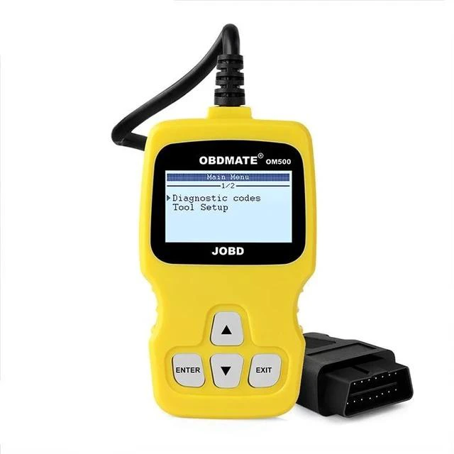 Main image of Automotive Fault Code Reader Universal OBD2 Diagnostic Tool for Honda/Toyota/Nissan & More, Clear Check Engine Light, Backlit LCD Display