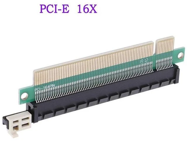 Main image of Industrial-Grade PCIe 16X Test/Protection Riser Card 164-Pin Motherboard Graphics Card Adapter, 16X Slot Extender with Latching Clips for Secure Connection