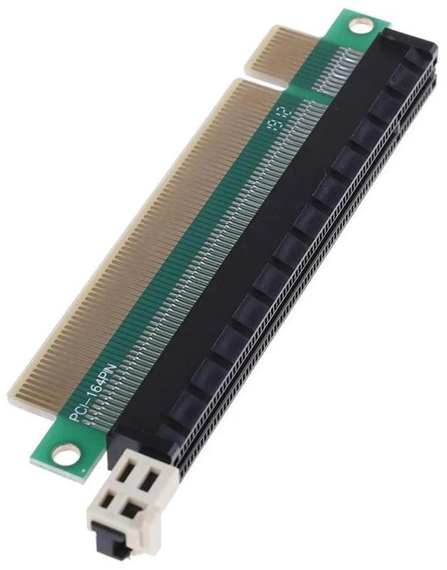 Alt view image 2 of 3 - Industrial-Grade PCIe 16X Test/Protection Riser Card 164-Pin Motherboard Graphics Card Adapter, 16X Slot Extender with Latching Clips for Secure Connection