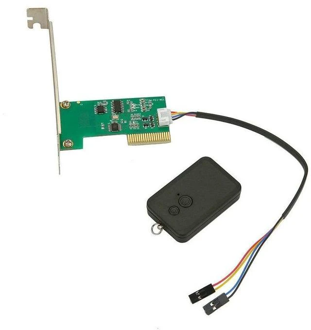 Main image of PCI Interface Desktop Power Switch for PC External Computer Case On/Off / Reset Button, Motherboard Remote Power Controller for Home / Cybercafé