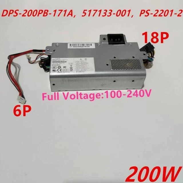 Alt view image 3 of 4 - DPS-200PB-171A DPS-200PB-171 A 517133-001 PS-2201-2 Original New 200W Switching Power Supply for H P 300