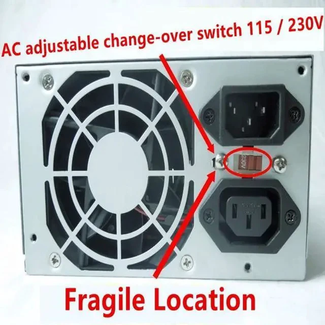 Alt view image 3 of 6 - PSU for at with Switch P8P9 300W Switching Power Supply PP-300V SPI-300G