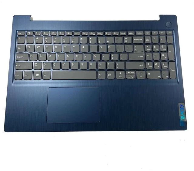 Main image of Replacement for Lenovo IdeaPad 3-15ARE05 3-15IIL05 3-15IGL05 3 15ADA05 3-15IML05 Laptop Upper Top Cover Case Palmrest Backlit Keyboard Touchpad Assembly Part 5CB1D03528 5CB0X57536 Blue