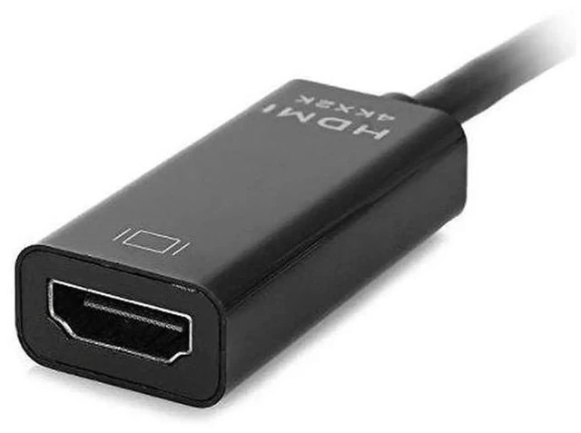 Alt view image 4 of 5 - DisplayPort Male to HDMI 1.4 Female Adapter, DP to HDMI Converter Supports 4K 2K 30Hz Ultra HD for Monitor Display