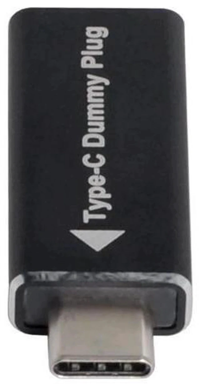 Alt view image 3 of 6 - USB-C Dummy Plug Virtual Display Emulator, CY USB C Virtual Display Adapter 1080P@60Hz Compatible with Windows Mac OSX Linux Desktop Laptop