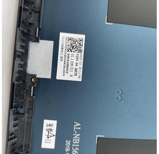 Alt view image 6 of 6 - Laptop LCD Top Ideapad 330S 330S-15 330S-15IKB 5CB0R07434 Back Cover Blue