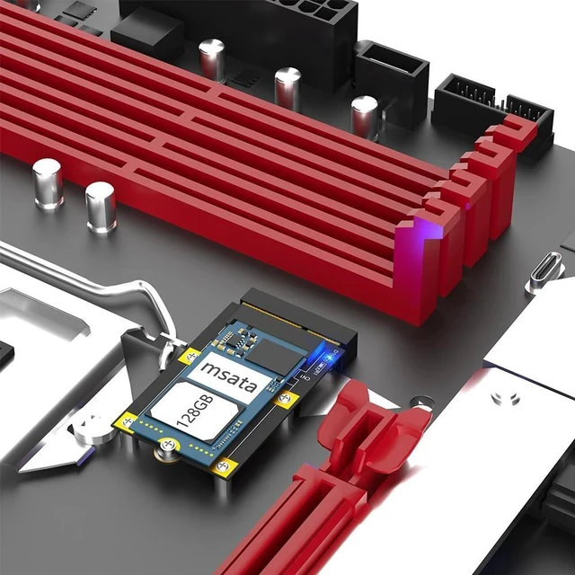 Alt view image 5 of 6 - mSATA to M.2 SATA Adapter Card mSATA to NGFF SSD Converter, Supports 2230 / 2242 M.2 SATA Drives, SSD Expansion Adapter for Desktop / Laptop / Embedded