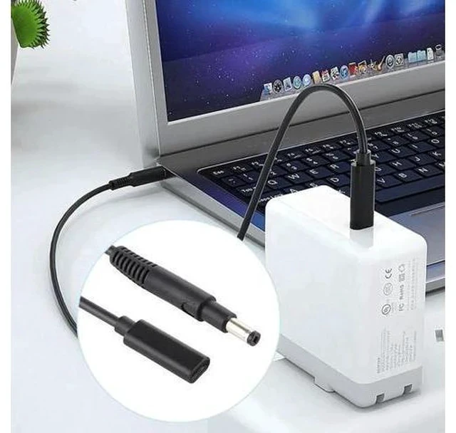 Alt view image 2 of 6 - USB-C to DC 4.8×1.7mm PD Trigger Power Charging Cable|Type-C to DC Barrel Plug Power Adapter Cord