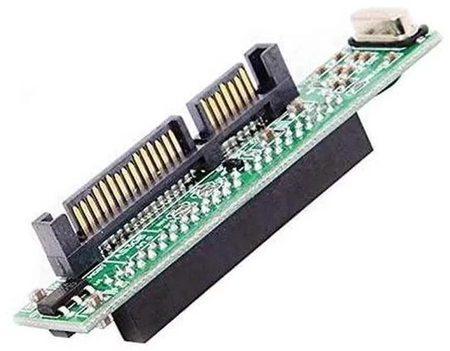Alt view image 4 of 6 - 44Pin Laptop IDE to SATA Female PCB Adapter for 2.5" HDD
