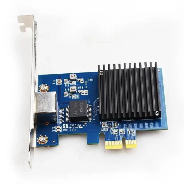 Alt view image 3 of 6 - TXA401-10G-1X 10G PCIe Ethernet Card RJ45 10Gbps Network Adapter, Realtek RTL8127, PCIe x1, PXE Diskless Boot, Gaming / Server NIC, Win11/Linux