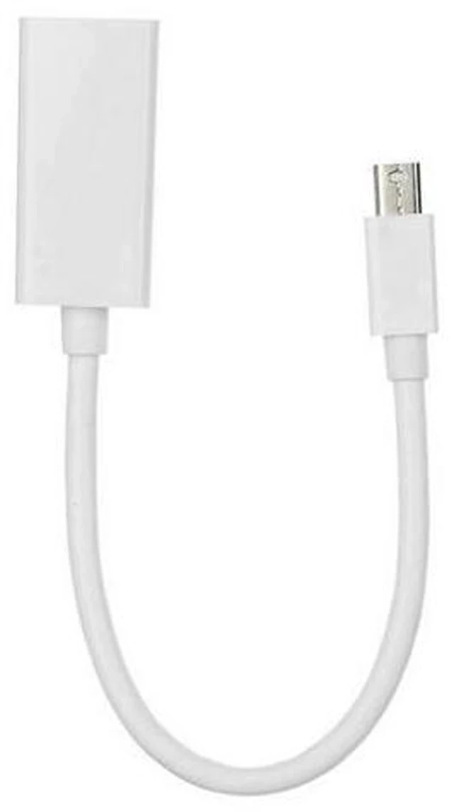 Alt view image 3 of 6 - Mini DP to HDMI Female Audio Video Adapter, Mini DisplayPort Converter Compatible with 2011-2015 Laptops