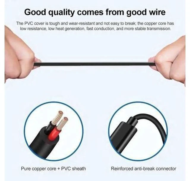 Alt view image 3 of 6 - USB-C to DC 4.8×1.7mm PD Trigger Power Charging Cable|Type-C to DC Barrel Plug Power Adapter Cord