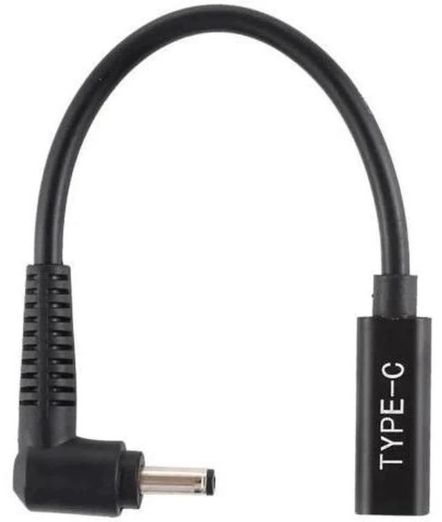Alt view image 3 of 5 - USB-C to DC 4.0×1.35mm PD Charging Cable, 100W E-Mark Chip Type-C Male to 40135 DC Barrel Power Cord for ASUS ZenBook/VivoBook Laptops