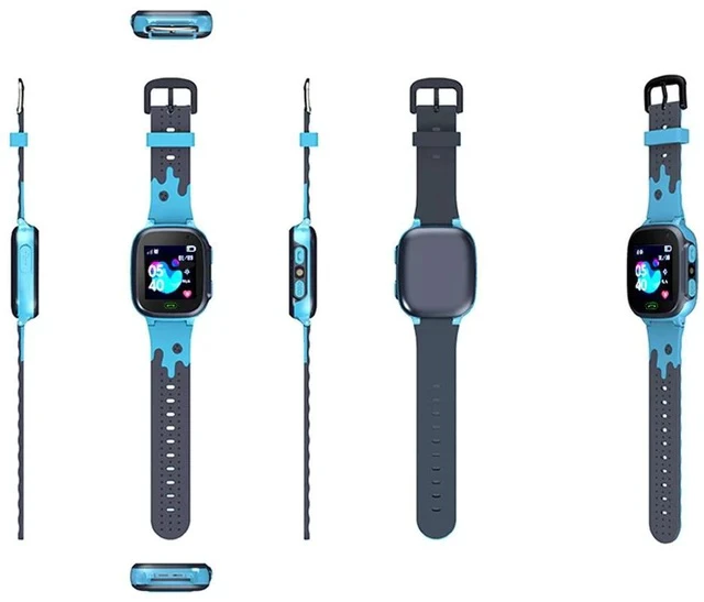 Alt view image 2 of 2 - S16 Smart Anti-Loss Watch with Calling Multi-Functional Gift for Students / Teens / Kids, Universal Wearable Phone Watch - blue