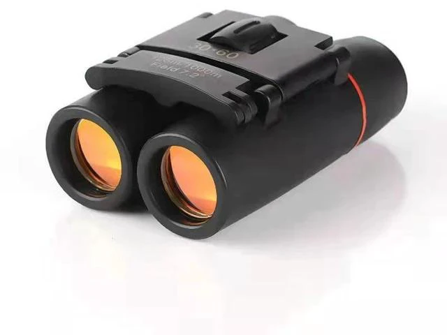 Main image of 30x60 HD High-Power Binoculars with Red Coating & Low-Light Night Vision Portable Outdoor Telescope for Kids, Great Gift for Children