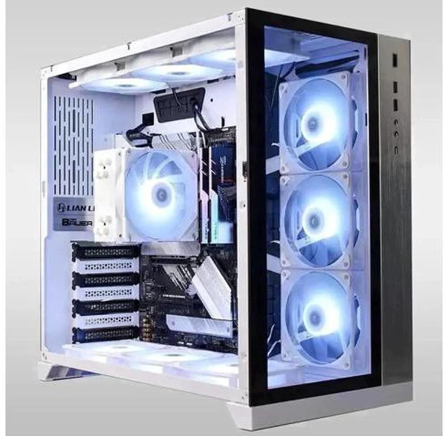 Alt view image 6 of 7 - ID-COOLING SE-224-XTS White CPU Air Cooler, 4 Direct Contact Heat Pipes, 120mm PWM White LED Fan, 220W TDP CPU Cooler Compatible with Intel LGA1700/1200/115X & AMD AM4/AM5 Desktop Processor