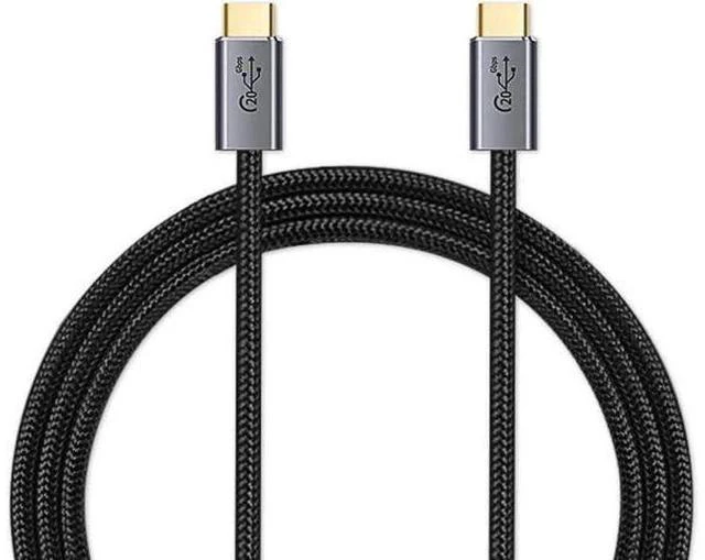 Alt view image 4 of 5 - USB C to USB C 3.2 20Gbps Cable, USB C 3.2 Gen 2×2 Cable for 8K@60Hz Video , PD 100W Fast Charging Compatible with MacBook Air Pro Yoga 4K 2K Type C Display Monitor - 6.6FT