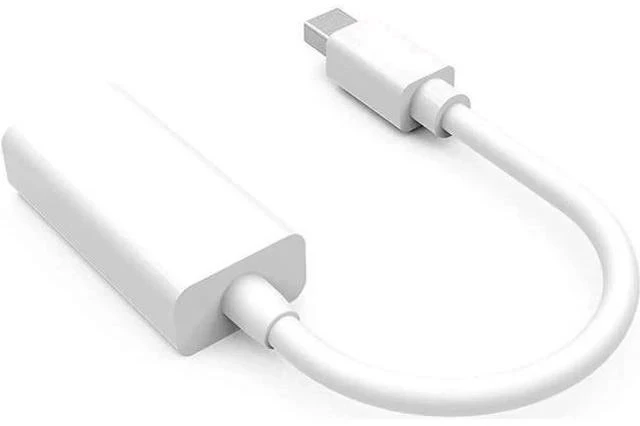 Alt view image 3 of 4 - White Passive Mini DisplayPort to HDMI Adapter, Thunderbolt MDP to HDMI Converter Supports 1080P Full HD