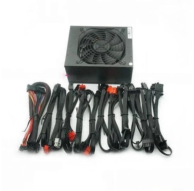 Main image of Mining machine power supply, suitable for 90plus multi-server graphics card power supply 1650W mining power supply LL1650FC