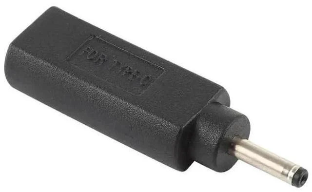 Main image of USB-C Female to 3.0×1.0mm DC Male Plug Power Adapter Converter for Laptops & Electronics