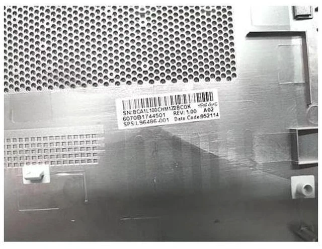 Alt view image 2 of 3 - New For X360 14-DW 14M-DW 14T-DW Bottom Case Base Enclosure L96486-001 Silver