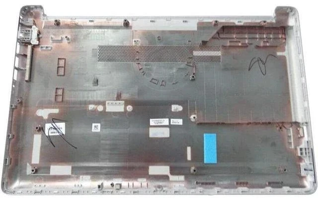 Alt view image 2 of 5 - for 15-DA 15-DB 15G-DR 15G-DX Bottom Base Lower Case Cover L20391-001 Silver