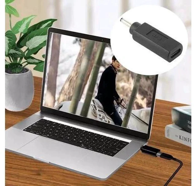 Alt view image 2 of 5 - USB-C Female to 3.0×1.0mm DC Male Plug Power Adapter Converter for Laptops & Electronics